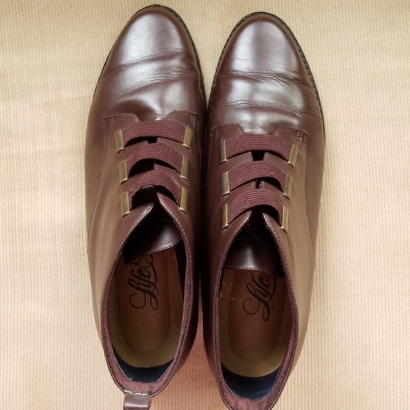 Life Stride Shoes - Vintage Lifestride Leather Booties